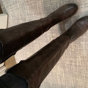 Frye brown tall Jackie boots